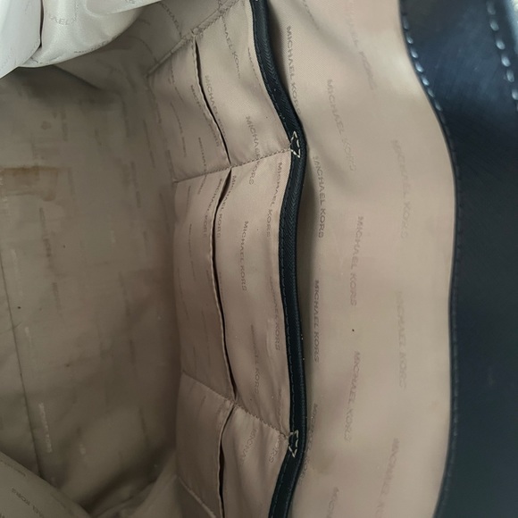 Michael Kors Navy with Sparkle Details Tote Bag - Picture 6 of 12